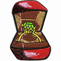 Makeup Embroidery Design 8